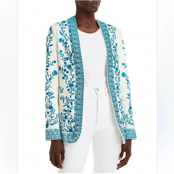 Alice and Olivia Chriselle Embroidered Jacket- Size M; Brand New with Tags - Picture 7 of 16